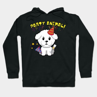 Party Animal - Furry Dog Hoodie
